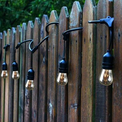 Солнечные канатные фонари наружные светодиодные ремни Струна B22 E27 с IP65 индивидуальным размером