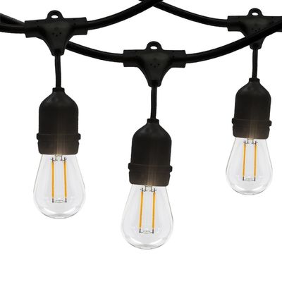 Настраиваемый цвет G40 Festoon Globe String Catenary Light Солнечный