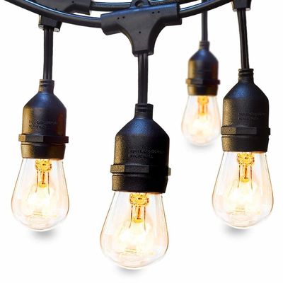 Настраиваемый цвет G40 Festoon Globe String Catenary Light Солнечный