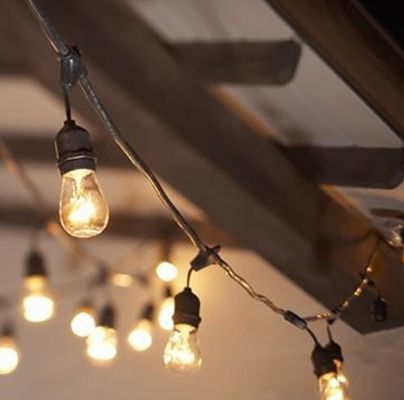 25ft 48ft Clear Bulb LED G40 Globe Solar LED String Lights Для украшения праздников