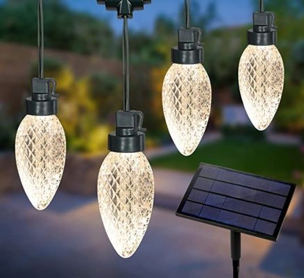 220В наружное освещение Festoon Globe Lamp Гарлянда B22 E27