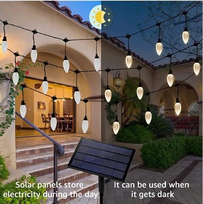220В наружное освещение Festoon Globe Lamp Гарлянда B22 E27