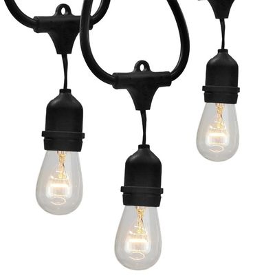 CE ROHS сертифицированные LED Рождественские наружные струнные огни 50000 часов рабочего времени